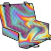 Liquid Holographic Trippy Print Pet Car Back Seat Cover - 3ef4b447ec79