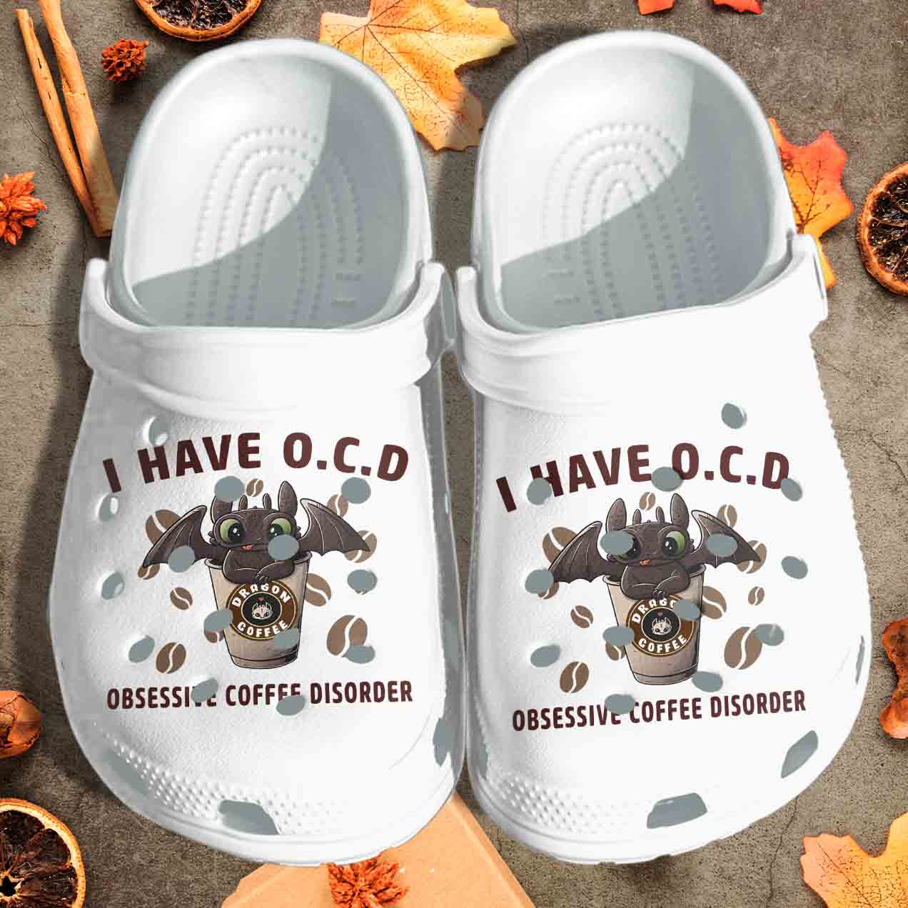 Little Dragon Coffee Crocs Clog Gift For Man Woman – Have Ocd Clog Gift For Father Day Son Little Dragon Coffee Crocs Clog Gift For Man Woman – Have Ocd Clog Gift For Father Day Son