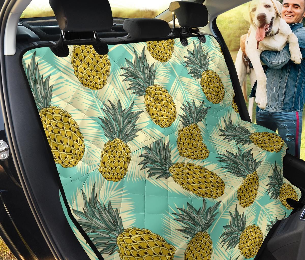 Live Like A Pineapple Summer Time Car Back Seat Cover Dog Car Seat Covers - 3ad4b09f500a Live Like A Pineapple Summer Time Car Back Seat Cover Dog Car Seat Covers - 3ad4b09f500a