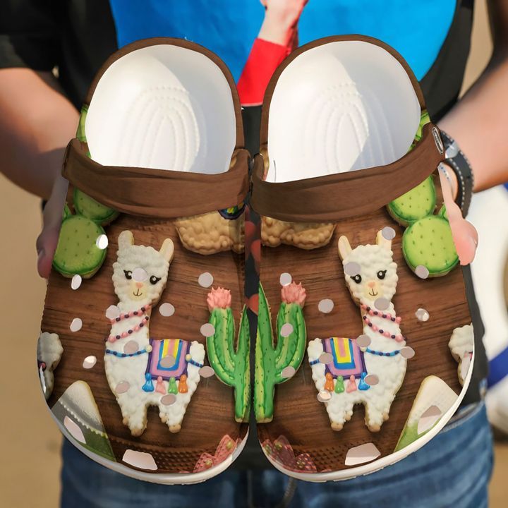 Llama Cookie Sku 1558 Crocs Crocband Clog Comfortable For Mens Womens Classic Clog Water Shoes Llama Cookie Sku 1558 Crocs Crocband Clog Comfortable For Mens Womens Classic Clog Water Shoes