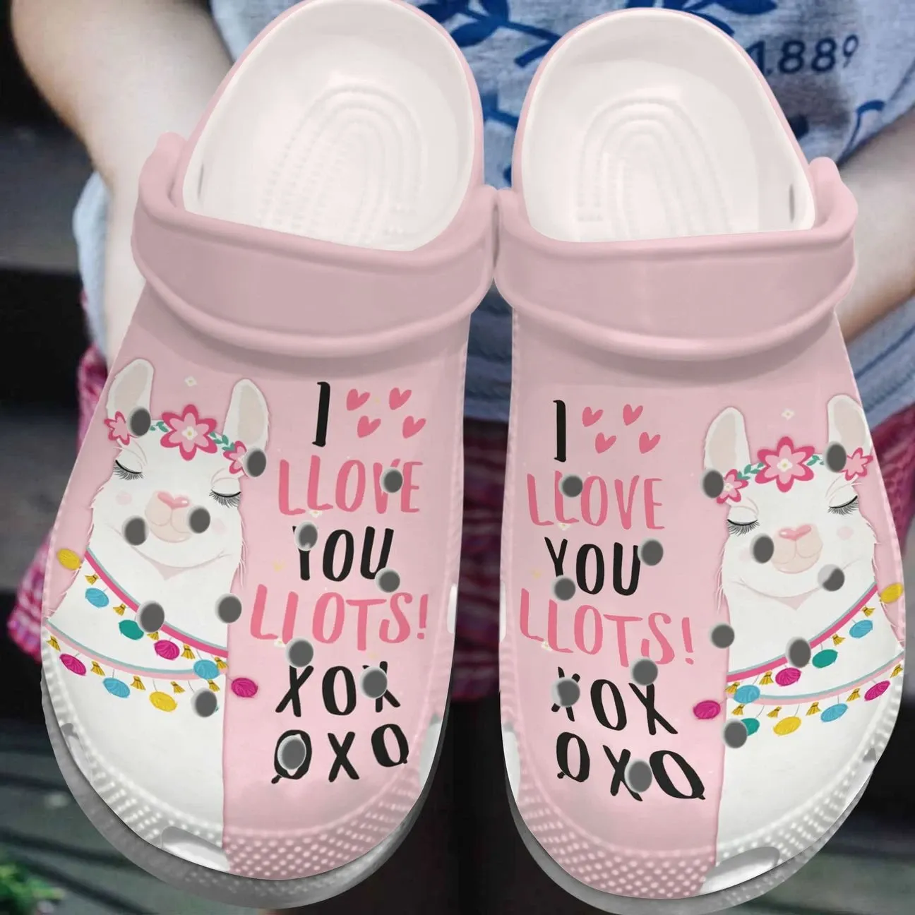 Llama Personalized Clog Custom Crocs Comfortablefashion Style Comfortable For Women Men Kid Print 3D I Love You Llama Personalized Clog Custom Crocs Comfortablefashion Style Comfortable For Women Men Kid Print 3D I Love You