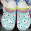Llama Personalized Clog Custom Crocs Comfortablefashion Style Comfortable For Women Men Kid Print 3D Peace
