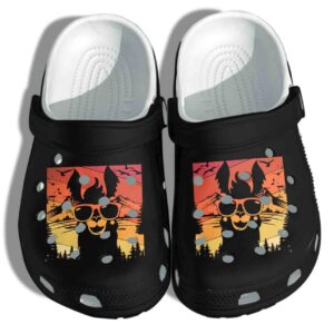 Llama Shoes – Retro Style Alpaca Crocs Clog Clog Birthday Gift For Man Woman Daughter Son