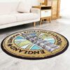 London Century Round Carpet Floor Rug Living Room Bedroom Decor Round Area Rug Carpet