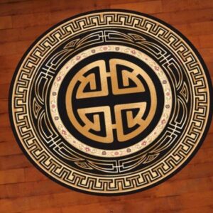 Long Life Round Carpet Floor Rug Living Room Bedroom Decor Round Area Rug Carpet
