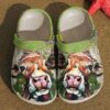 Love Cow Art Crocs Crocband Clog Clog Comfortable For Mens And Womens Classic Clog Water Shoes Comfortable
