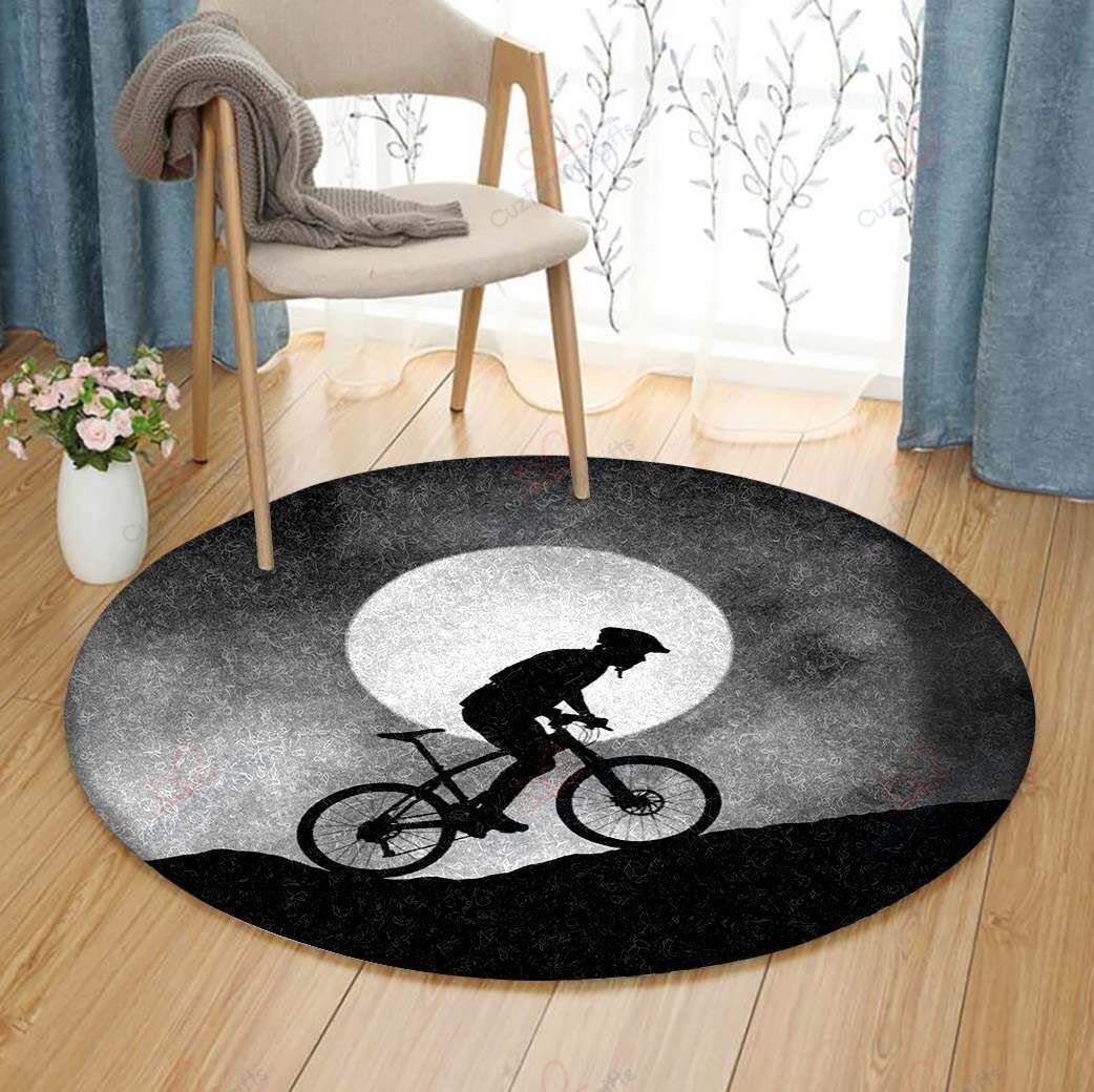 Love Cycling Round Carpet Floor Rug Living Room Bedroom Decor Round Area Rug Carpet Love Cycling Round Carpet Floor Rug Living Room Bedroom Decor Round Area Rug Carpet