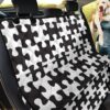 Love Puzzle Black White Car Back Seat Cover Dog Car Seat Covers - c413229b6432
