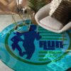 Love Running 1 Round Carpet Floor Rug Living Room Bedroom Decor Round Area Rug Carpet