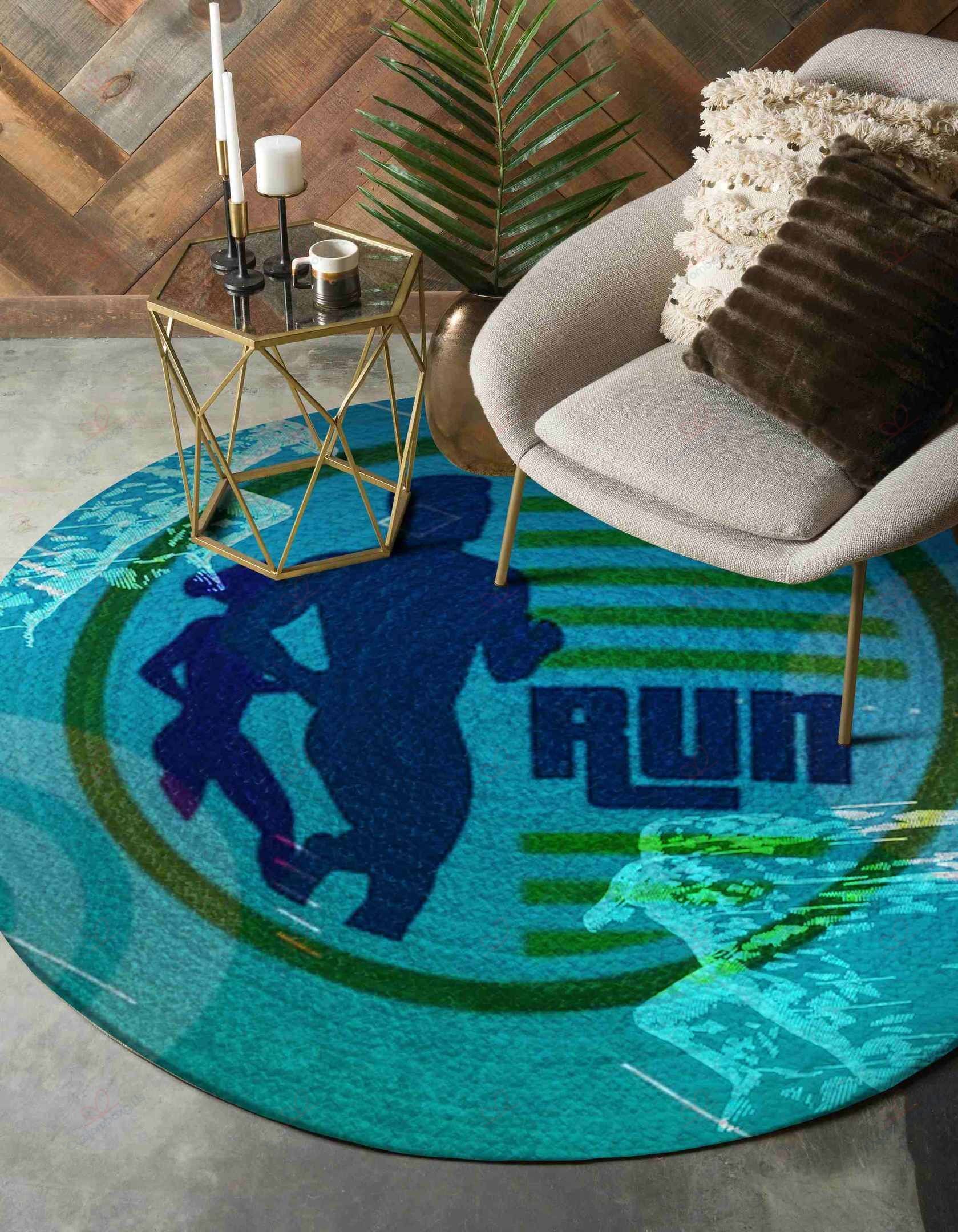 Love Running 1 Round Carpet Floor Rug Living Room Bedroom Decor Round Area Rug Carpet Love Running 1 Round Carpet Floor Rug Living Room Bedroom Decor Round Area Rug Carpet