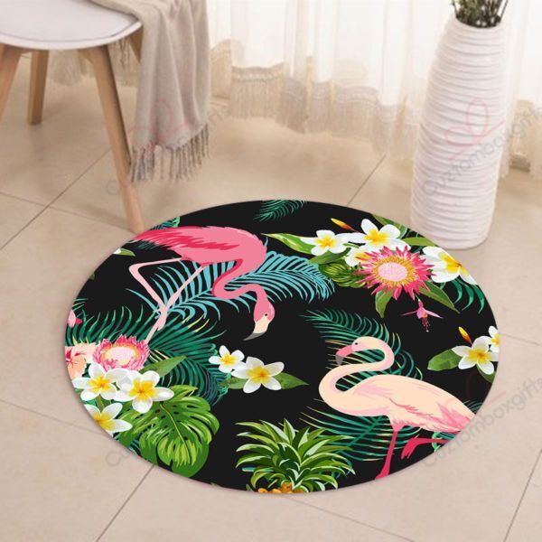 Love Together Round Flamingo Round Carpet Floor Rug Living Room Bedroom Decor Round Area Rug Carpet Love Together Round Flamingo Round Carpet Floor Rug Living Room Bedroom Decor Round Area Rug Carpet