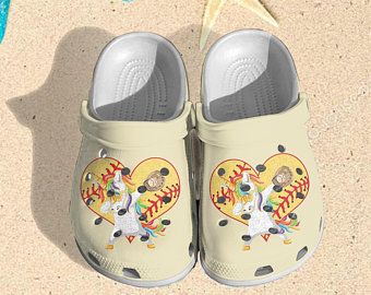 Love Unicorn Softball Crocs Clog Shoes Crocband Clog Comfortable For Mens And Womens Love Unicorn Softball Crocs Clog Shoes Crocband Clog Comfortable For Mens And Womens