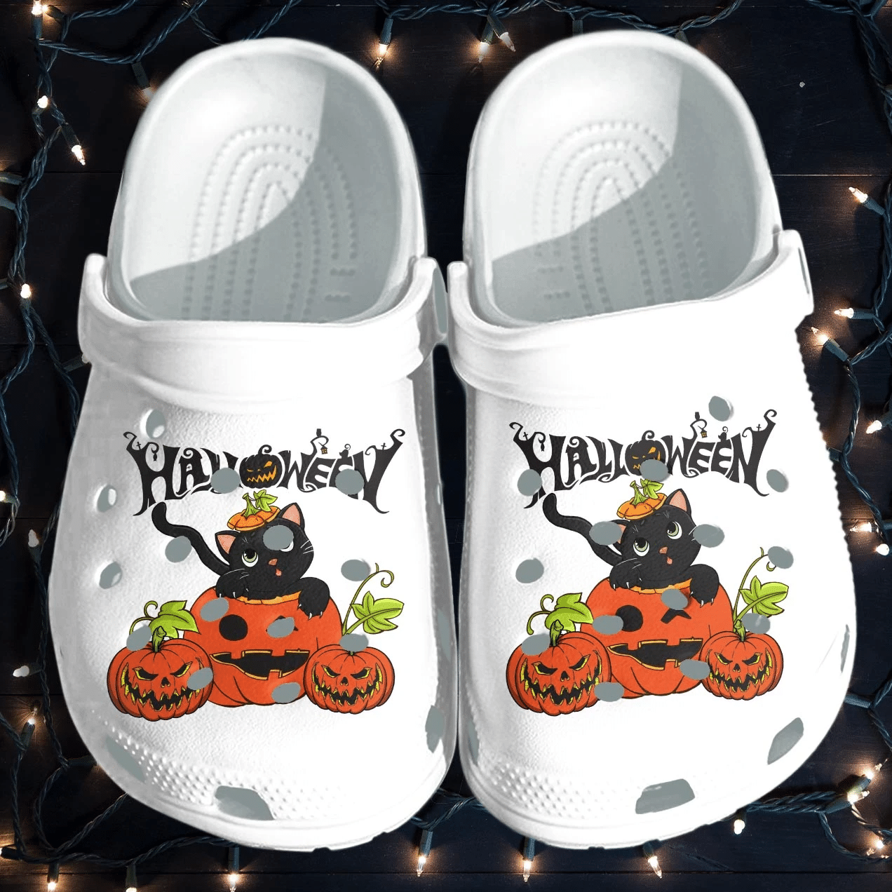 Lovely Cat In A Pumpkin Shoes Clog – Halloween Crocs Clog Crocband Clog Birthday Gift For Boy Girl Lovely Cat In A Pumpkin Shoes Clog – Halloween Crocs Clog Crocband Clog Birthday Gift For Boy Girl