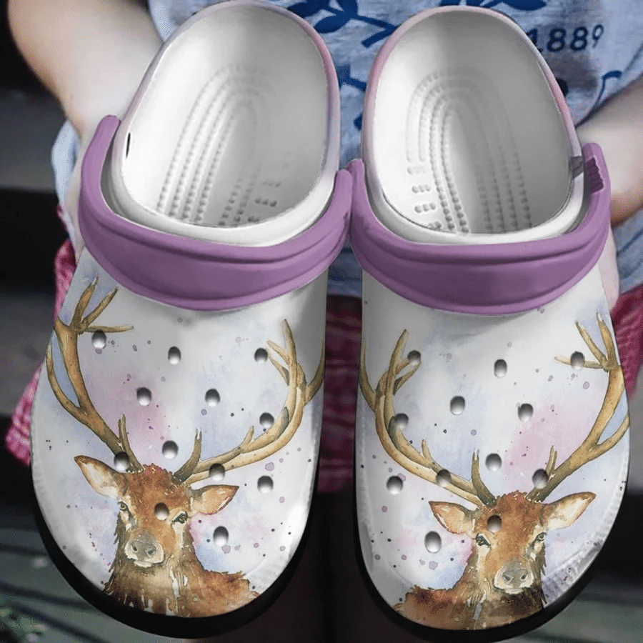 Lovely Deer In The Magic World Crocs Clog Shoes Crocbland Clog Birthday Gifts For Girl Daughter Sister Lovely Deer In The Magic World Crocs Clog Shoes Crocbland Clog Birthday Gifts For Girl Daughter Sister