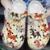 Lovely Horse Crocs Clog Classic Clog Shoes