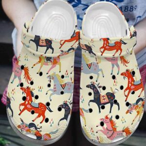 Lovely Horse Crocs Clog Classic Clog Shoes