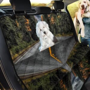 Lovely Old English Sheepdog Car Back Seat Cover Dog Car Seat Covers - ccb8dcc6fe22