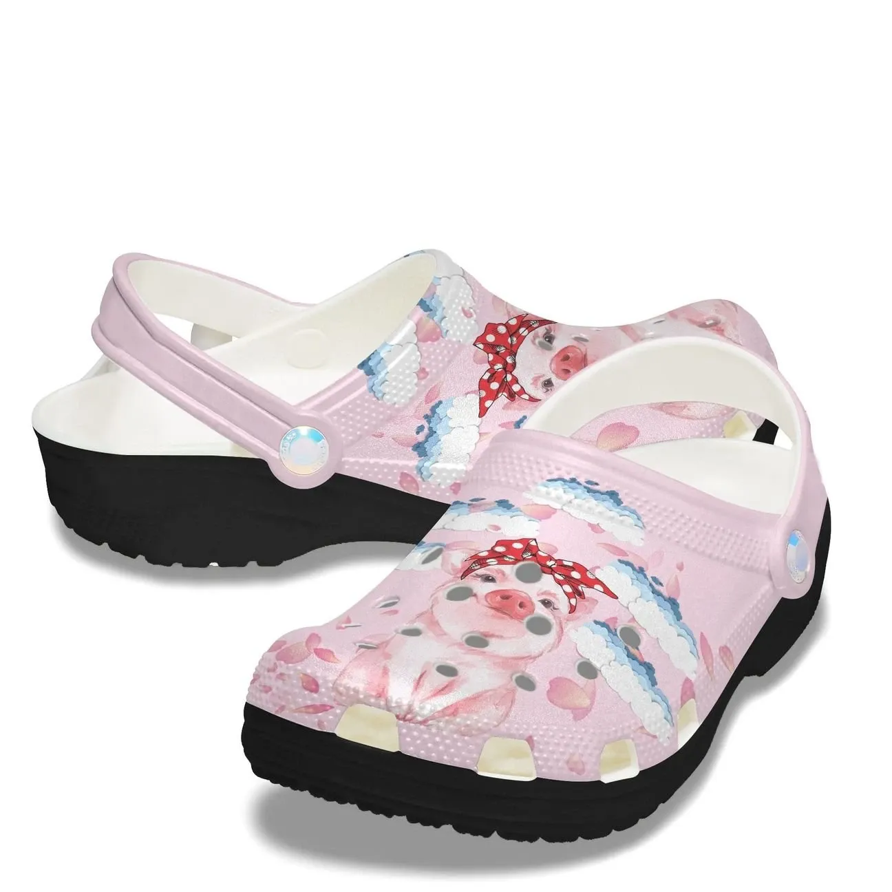 Lovely Pig Personalized Clog Custom Crocs Comfortablefashion Style Comfortable For Women Men Kid Print 3D Lovely Pig Personalized Clog Custom Crocs Comfortablefashion Style Comfortable For Women Men Kid Print 3D