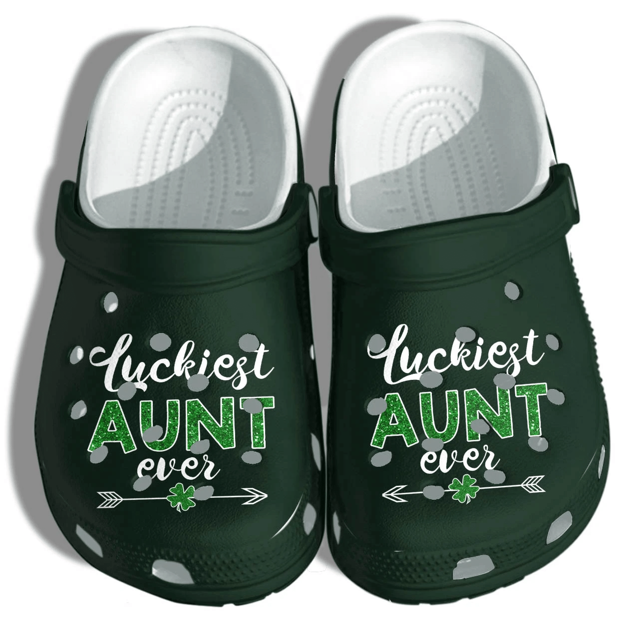 Luckiest Aunt Ever Shoes Crocs Clog For Aunt Irish Day 2021 – Funny Shoes Patricks Day Gifts Women Luckiest Aunt Ever Shoes Crocs Clog For Aunt Irish Day 2021 – Funny Shoes Patricks Day Gifts Women