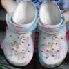 Magical For Alpaca Crocs Clog Shoes – Llamas Cartoon Clog Birthday Gift For Girl Daughter Sister Niece Friend