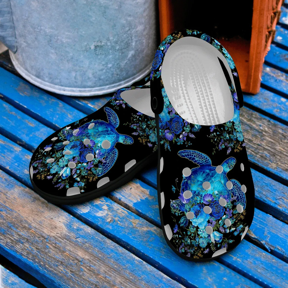 Magical Turtle Personalized Clog Custom Crocs Comfortablefashion Style Comfortable For Women Men Kid Print 3D Magical Turtle Personalized Clog Custom Crocs Comfortablefashion Style Comfortable For Women Men Kid Print 3D