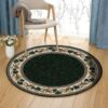 Maize Round Carpet Floor Rug Living Room Bedroom Decor Round Area Rug Carpet