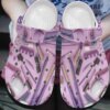 Makeup Personalized Clog Custom Crocs Comfortablefashion Style Comfortable For Women Men Kid Print 3D Purple Kit