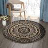 Maldala Round Carpet Floor Rug Living Room Bedroom Decor Round Area Rug Carpet
