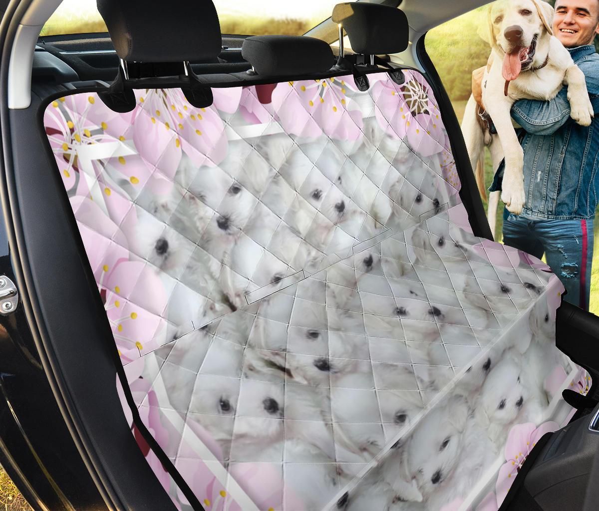 Maltese Puppies Theme Car Back Seat Cover Dog Car Seat Covers - 43df95466fd2 Maltese Puppies Theme Car Back Seat Cover Dog Car Seat Covers - 43df95466fd2
