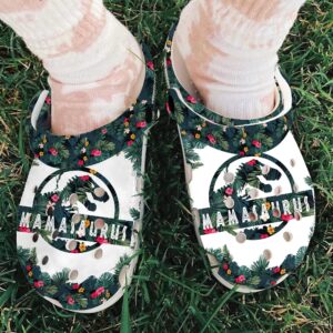 Mamasaurus Floral Crocs Clog Classic Clogs Shoes