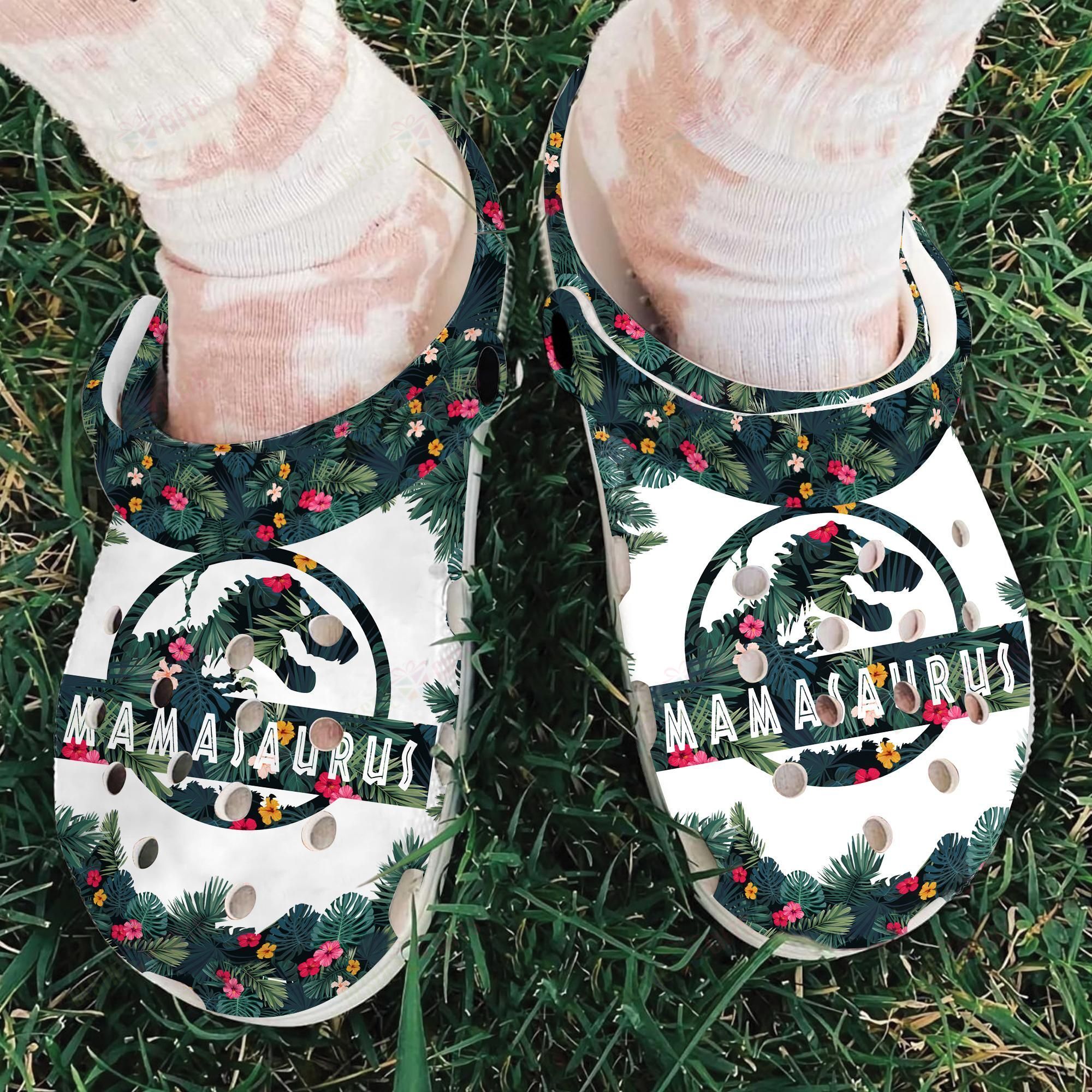 Mamasaurus Floral Crocs Clog Classic Clogs Shoes Mamasaurus Floral Crocs Clog Classic Clogs Shoes