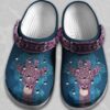 Mandala Giraffe Crocs Clog Shoes – Giraffe Art Life Crocbland Clog Birthday Gift For Man Woman Boy Girl