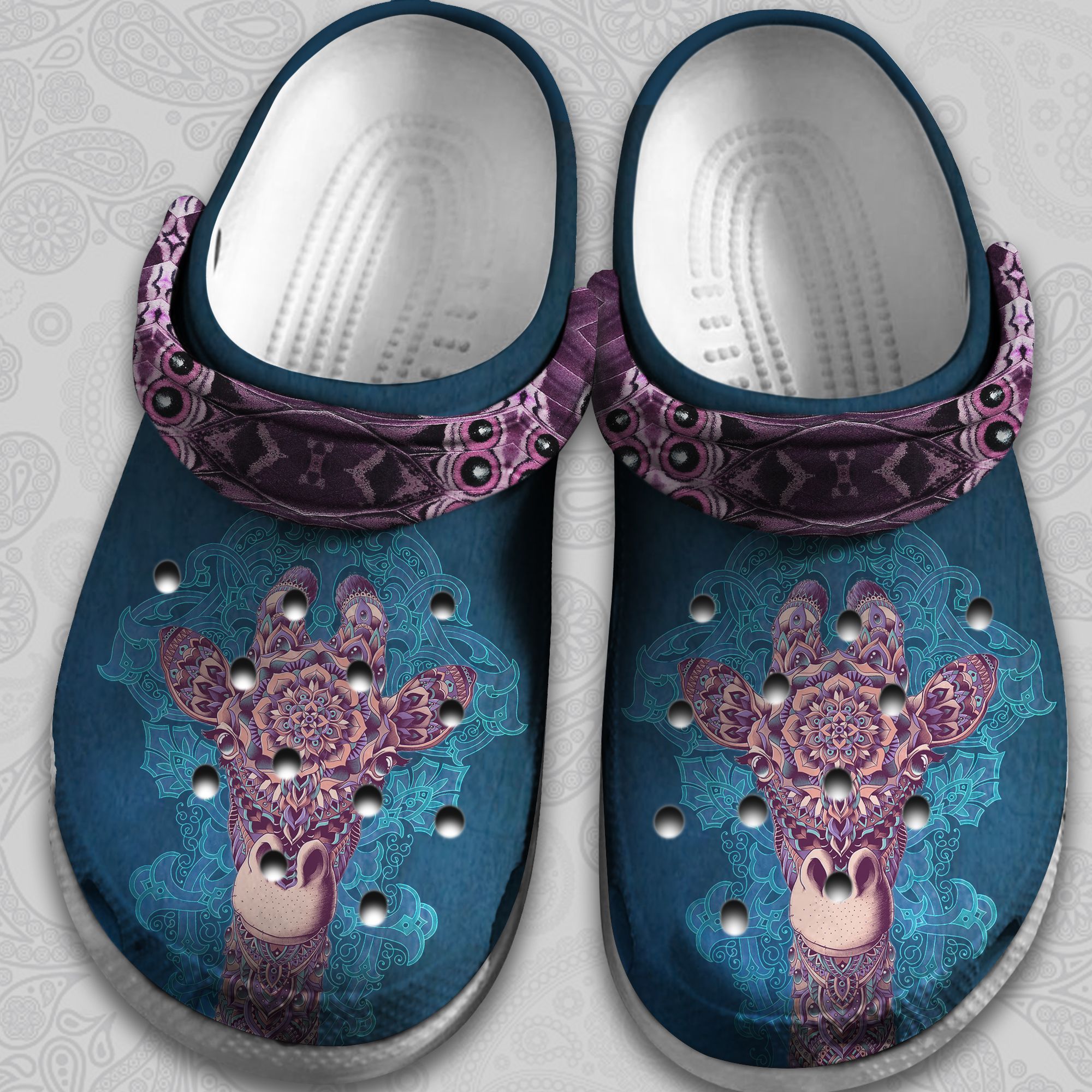 Mandala Giraffe Crocs Clog Shoes – Giraffe Art Life Crocbland Clog Birthday Gift For Man Woman Boy Girl Mandala Giraffe Crocs Clog Shoes – Giraffe Art Life Crocbland Clog Birthday Gift For Man Woman Boy Girl