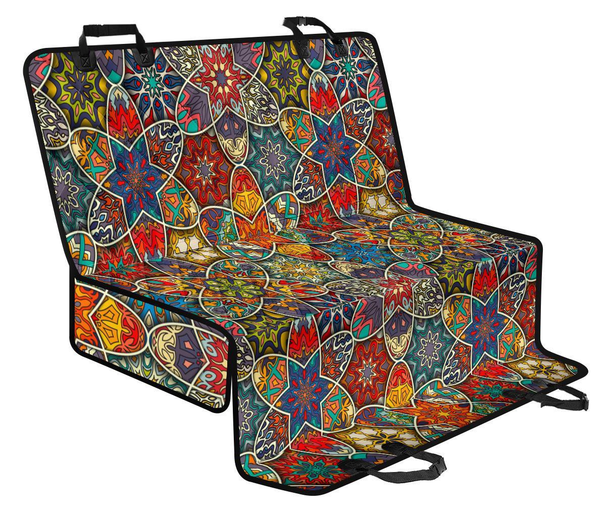 Mandala Star Bohemian Pattern Print Pet Car Back Seat Cover - ea1891c8ec96 Mandala Star Bohemian Pattern Print Pet Car Back Seat Cover - ea1891c8ec96