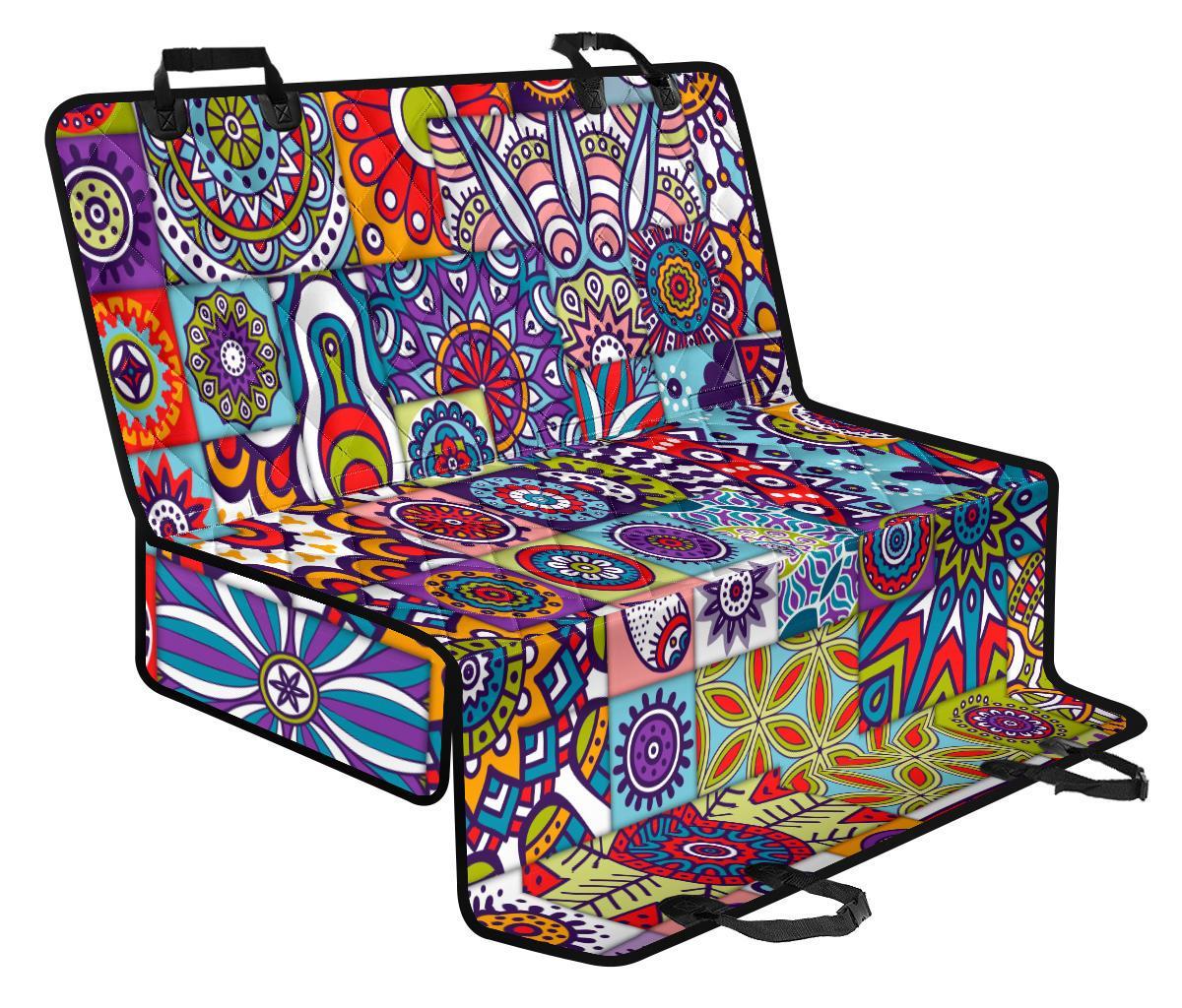 Mandala Tile Bohemian Pattern Print Pet Car Back Seat Cover - 7ad32102f6ce Mandala Tile Bohemian Pattern Print Pet Car Back Seat Cover - 7ad32102f6ce