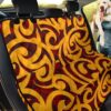 Maori In Goldenrod And Maroon Car Back Seat Cover Dog Car Seat Covers - df67b8439339