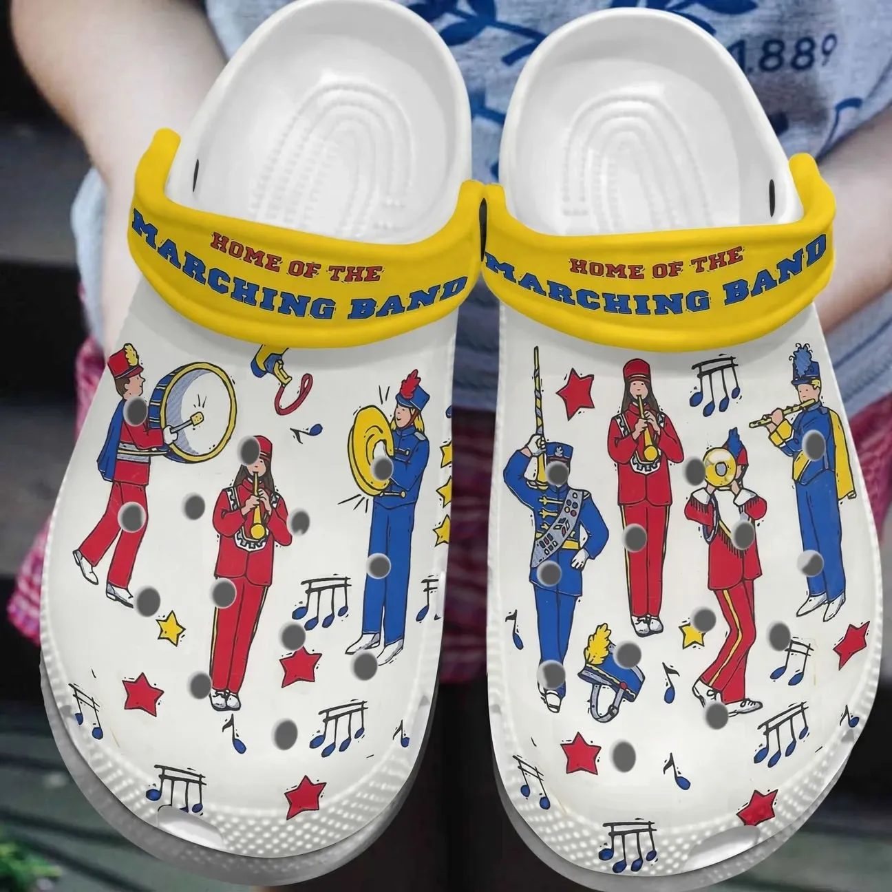 Marching Band Personalized Clog Custom Crocs Comfortablefashion Style Comfortable For Women Men Kid Print 3D Home Marching Band Personalized Clog Custom Crocs Comfortablefashion Style Comfortable For Women Men Kid Print 3D Home