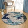 Marina Round Carpet Floor Rug Living Room Bedroom Decor Round Area Rug Carpet