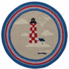 Maritimelighthouse Round Carpet Floor Rug Living Room Bedroom Decor Round Area Rug Carpet