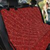Maroon Burgundy Glitter Texture Car Back Seat Cover Dog Car Seat Covers - 82db53e1dc74
