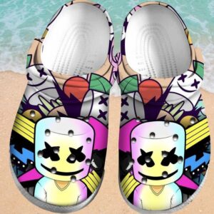 Marshmello Comfortable For Mens And Womens Classic Water Crocs Clog Clog Shoes
