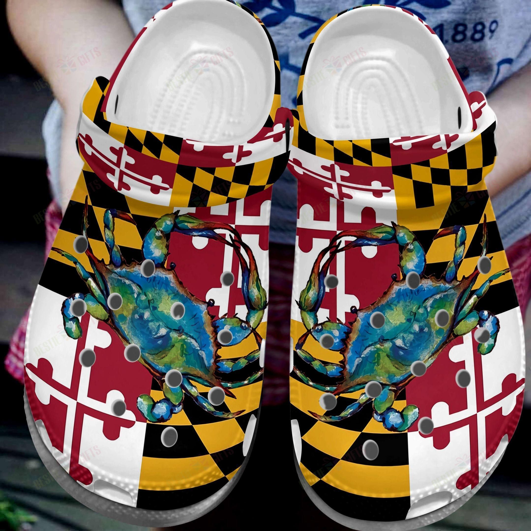 Maryland Crocs Clog Classic Clog Citizen Pride 2.0 Shoes Maryland Crocs Clog Classic Clog Citizen Pride 2.0 Shoes
