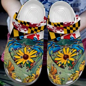 Maryland Crocs Clog Classic Clog Citizen Pride Shoes