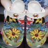 Maryland Crocs Clog Classic Clog Whitesole Maryland Is My Pride Shoes