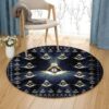 Masonic Freemason Round Carpet Floor Rug Living Room Bedroom Decor Round Area Rug Carpet