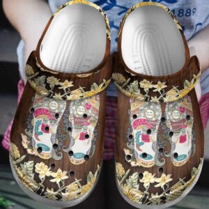 Massage Personalized Clog Custom Crocs Comfortablefashion Style Comfortable For Women Men Kid Print 3D Foot Massage