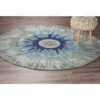 Medallion Round Carpet Floor Rug Living Room Bedroom Decor Round Area Rug Carpet