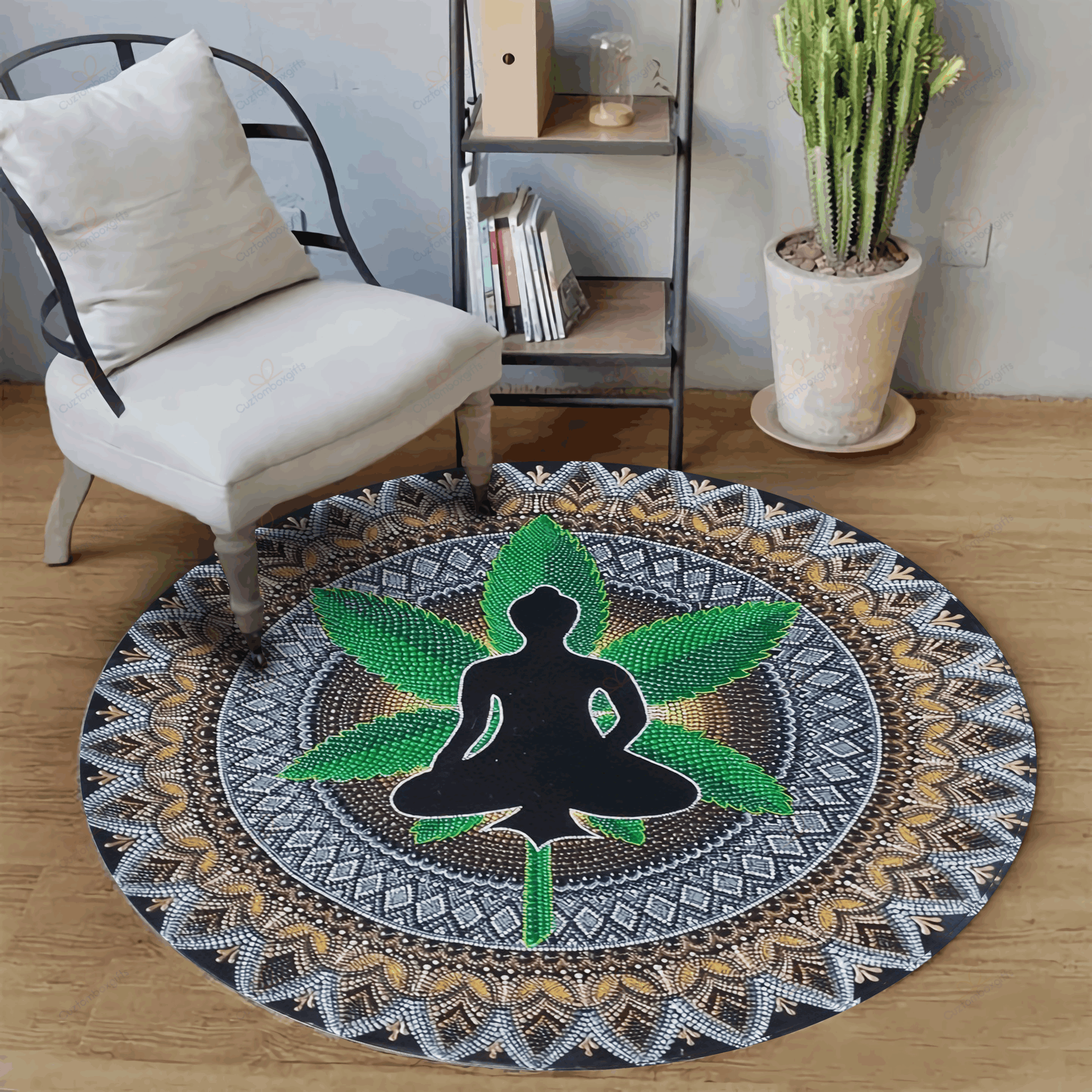 Meditation Buddha Spiteful Round Carpet Floor Rug Living Room Bedroom Decor Round Area Rug Carpet Meditation Buddha Spiteful Round Carpet Floor Rug Living Room Bedroom Decor Round Area Rug Carpet