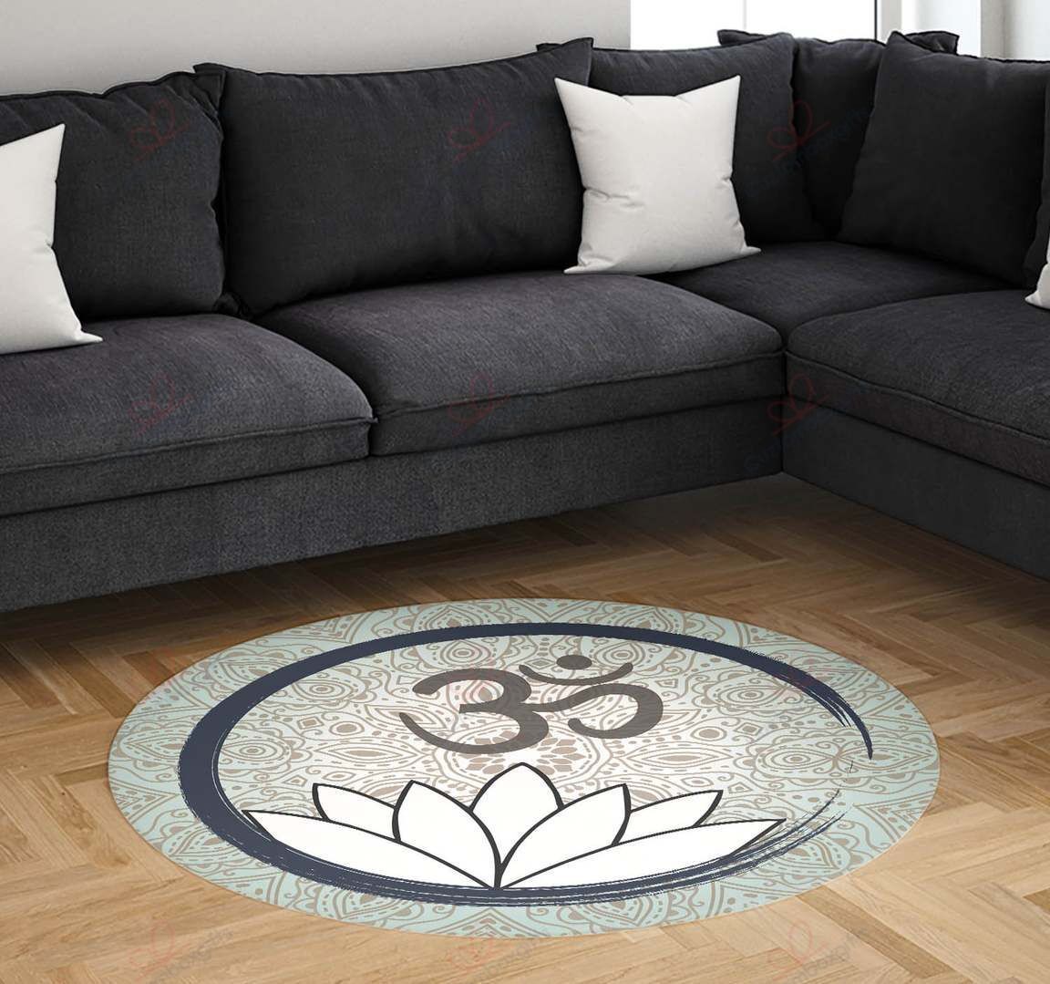 Meditation Mandala Round Carpet Floor Rug Living Room Bedroom Decor Round Area Rug Carpet Meditation Mandala Round Carpet Floor Rug Living Room Bedroom Decor Round Area Rug Carpet