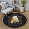 Meditation Ohm Cats Round Carpet Floor Rug Living Room Bedroom Decor Round Area Rug Carpet